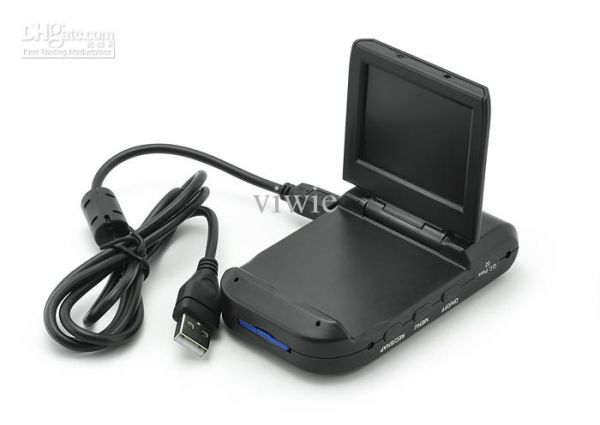 DVR carro com 2,5 polegadas LCD de Detecção de Movimento SD